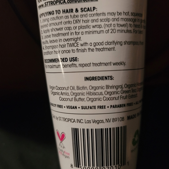 ST. TROPICA GODDESS HAIR OIL MASK! - Picture 5 of 7